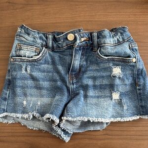 Denim Distressed Women's Shorts